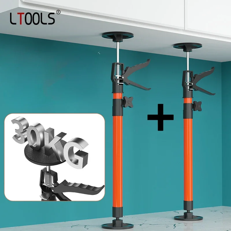 

Jack Labor-saving Bracket Telescopic Support Rod Adjustable Length Support System Non-Slip Hand Tool Telescopic Support Pole
