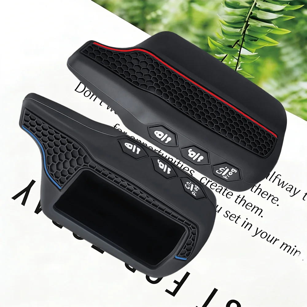 Silicone Protective Car Key Cover for Two-Way Alarm Keychain