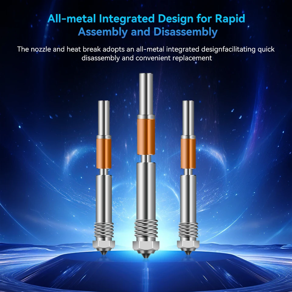 Upgrade TZ4.0 Hotend Kit For BambuLab P1S,P1P,X1,X1C,X1E New One