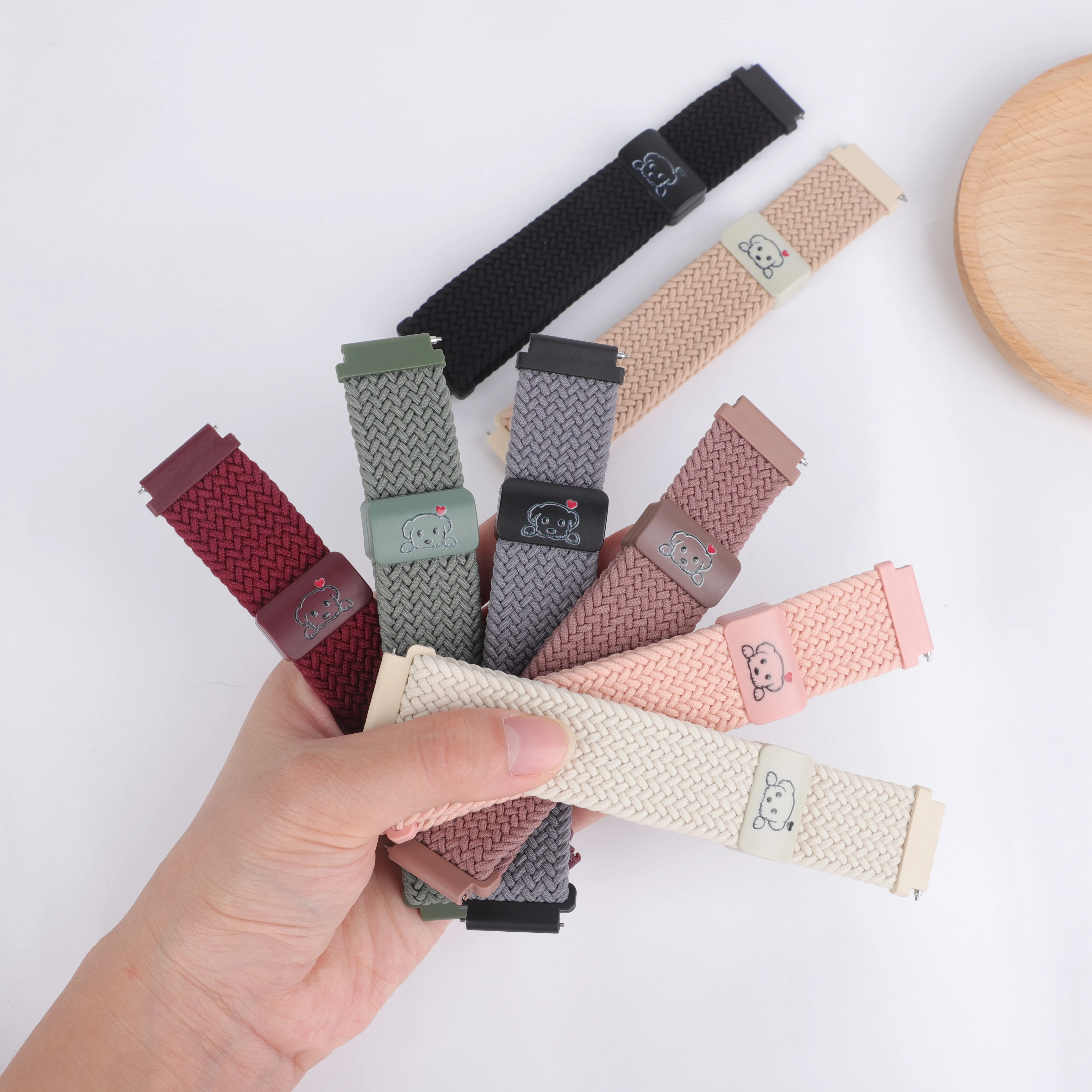 Magnetic Braided Bracelet Watch Strap - Premium 18/20/22mm Adjustable Wristband