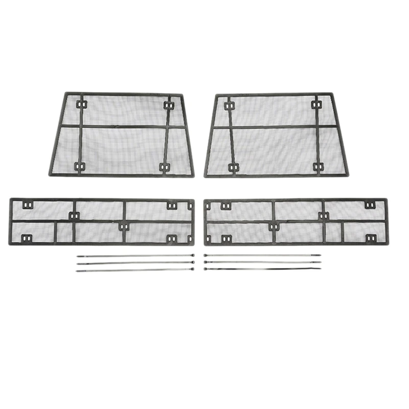 

Car Insect Screen Mesh Front Grille Net Cover Trim Fit For Teramont