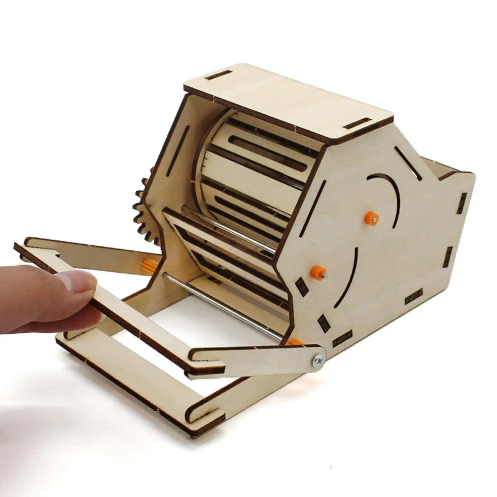 

Stem Science Kits Wood Threshing Machine Craft for Party Favor Teaching Aids