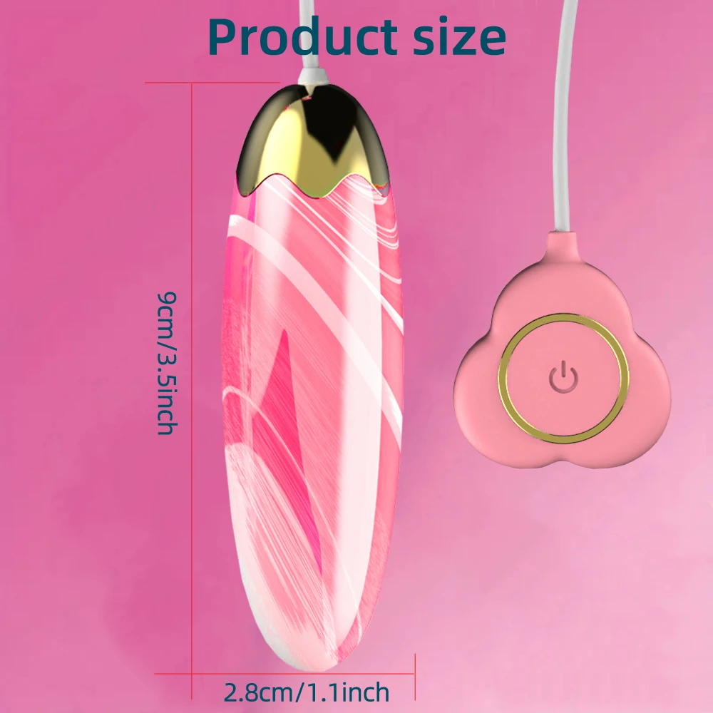 Powerful Vibrating Bullet Love Egg Wireless Remote Control Vibratiors Female for Women Dildo G-spot Massager Goods for Adults 18