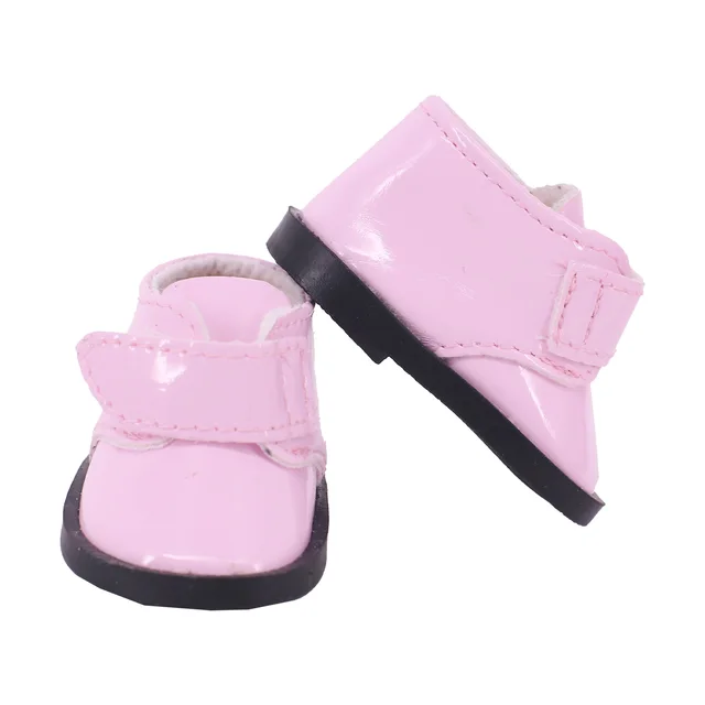 5Cm Doll Shoes Blythe Wellie Wisher Shiny Shoes Velcro&Laces For 14.5 Inch Doll&EXO&Paola Reina Doll Accessories Girl DIY Toys BW1176