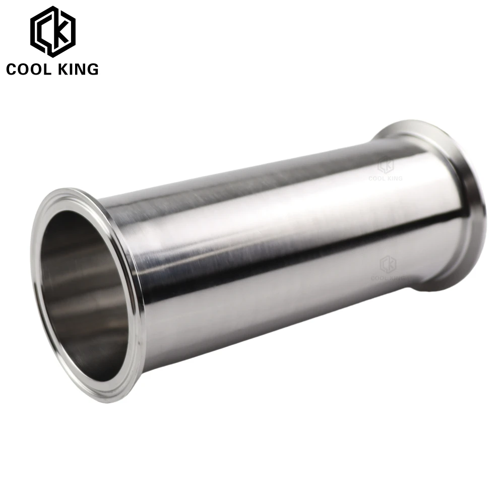 Pipe fitting water pipe fitting hose pipe fitting 3/4&rdquo; 1&rdquo; 1-1/2&rdquo; 2&rdquo; 3&rdquo; （19-76mm）Sanitary Tri Clamp Type Spool Tube Ferrule Clamp SS304 100mm 500mm Length Tube