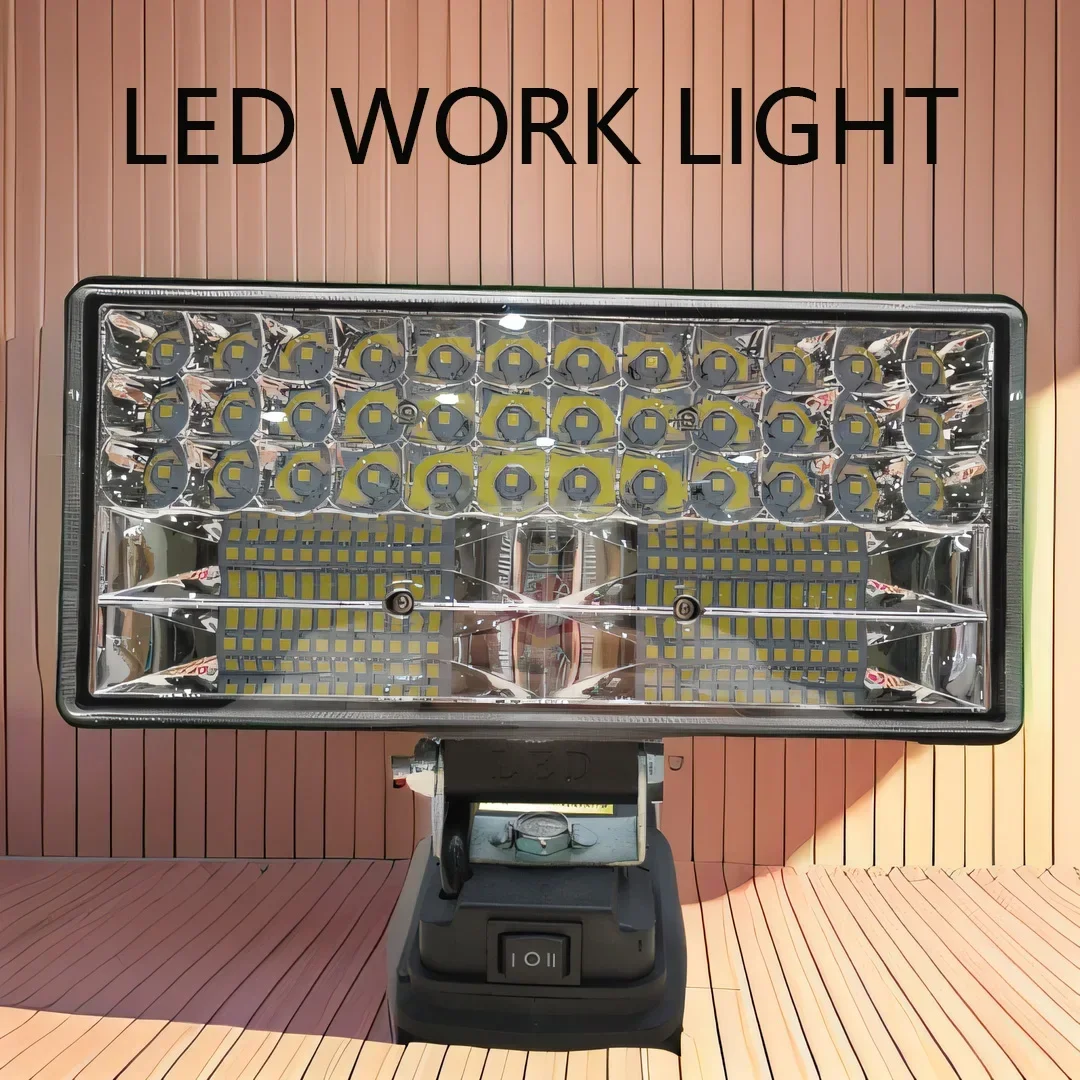 Portable LED Work Light For Makita 3/4/5/8inch Battery Light Outdoor Camping Repairing Emergency Lighting Without Batteries portable work lights portable work light