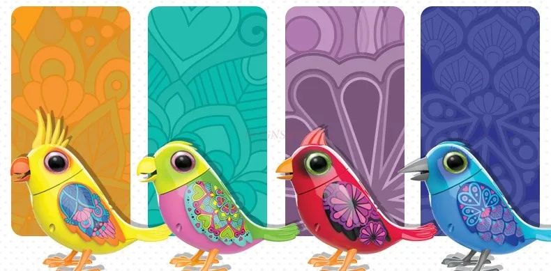 Zhiyin Bird Simulation Voice Control Intelligent Electric Creative Bird Singing Children's Toy Gift 4