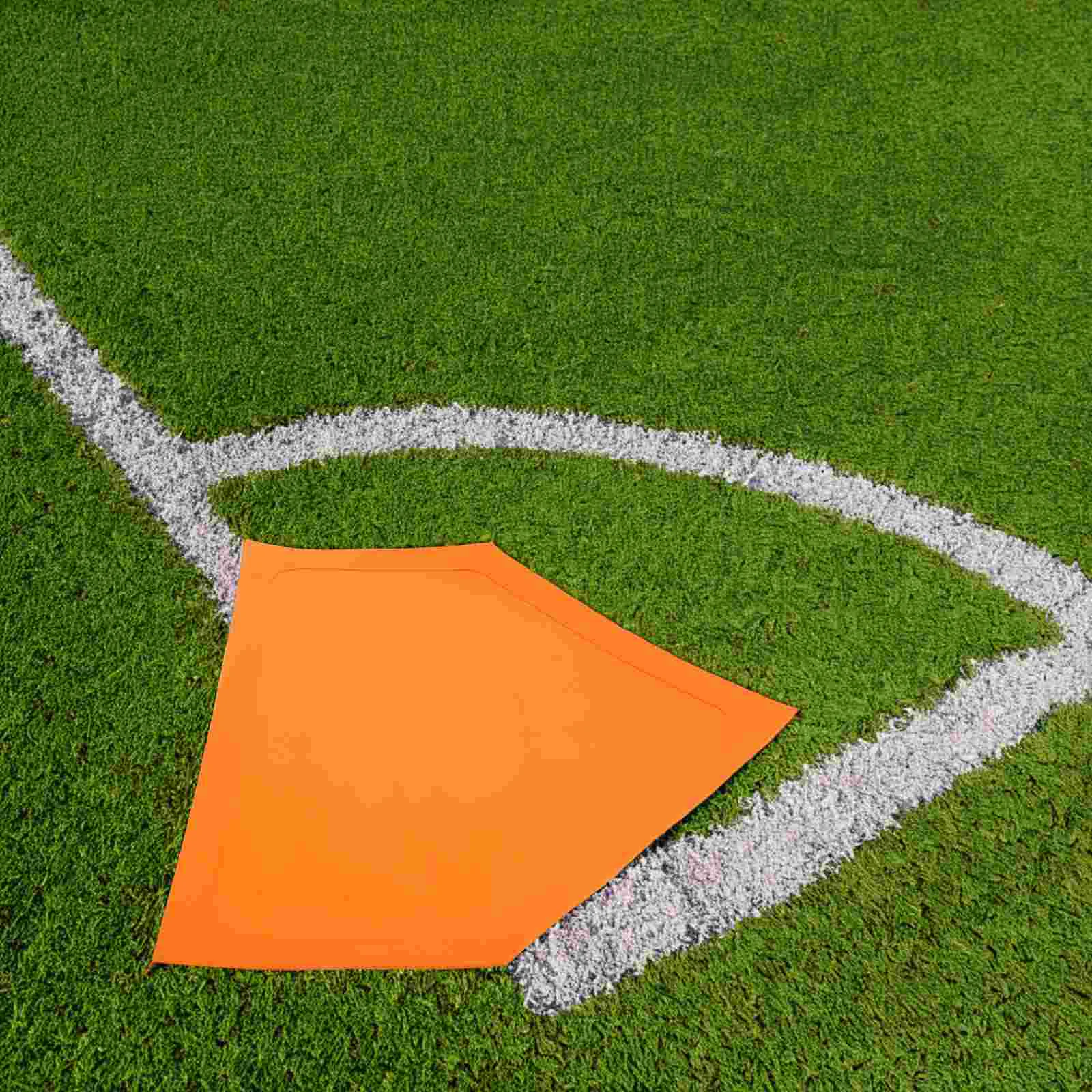 Baseball Disc Throw down Bases Mat Home Plate Tpe Indoor Rubber for