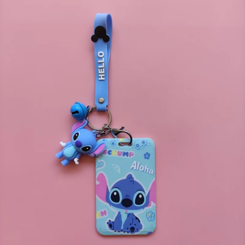 Disney Cartoon Stitch Lanyard pour hommes, couverture de carte de joie,  porte-badge à breloque pour téléphone portable Pass avec courses, livraison  directe, prédire - AliExpress