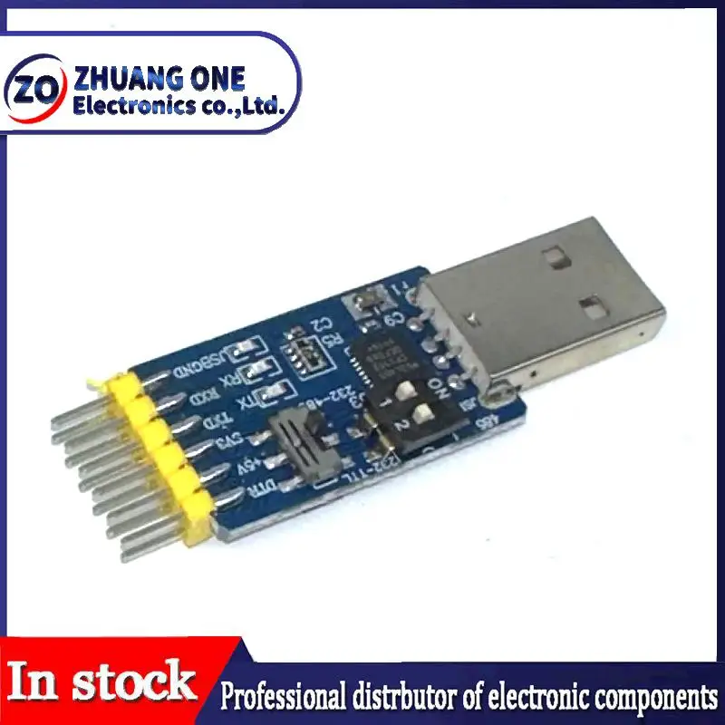 1PCS CP2102 USB to UART TTL RS232 USB TTL to RS485 Mutual Convert 6 in ...