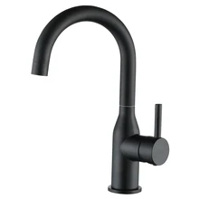 

Single Handle Kitchen and Bathroom Dual Faucet Black Single Handle Faucet Single Hole Brushed Nickel Faucet