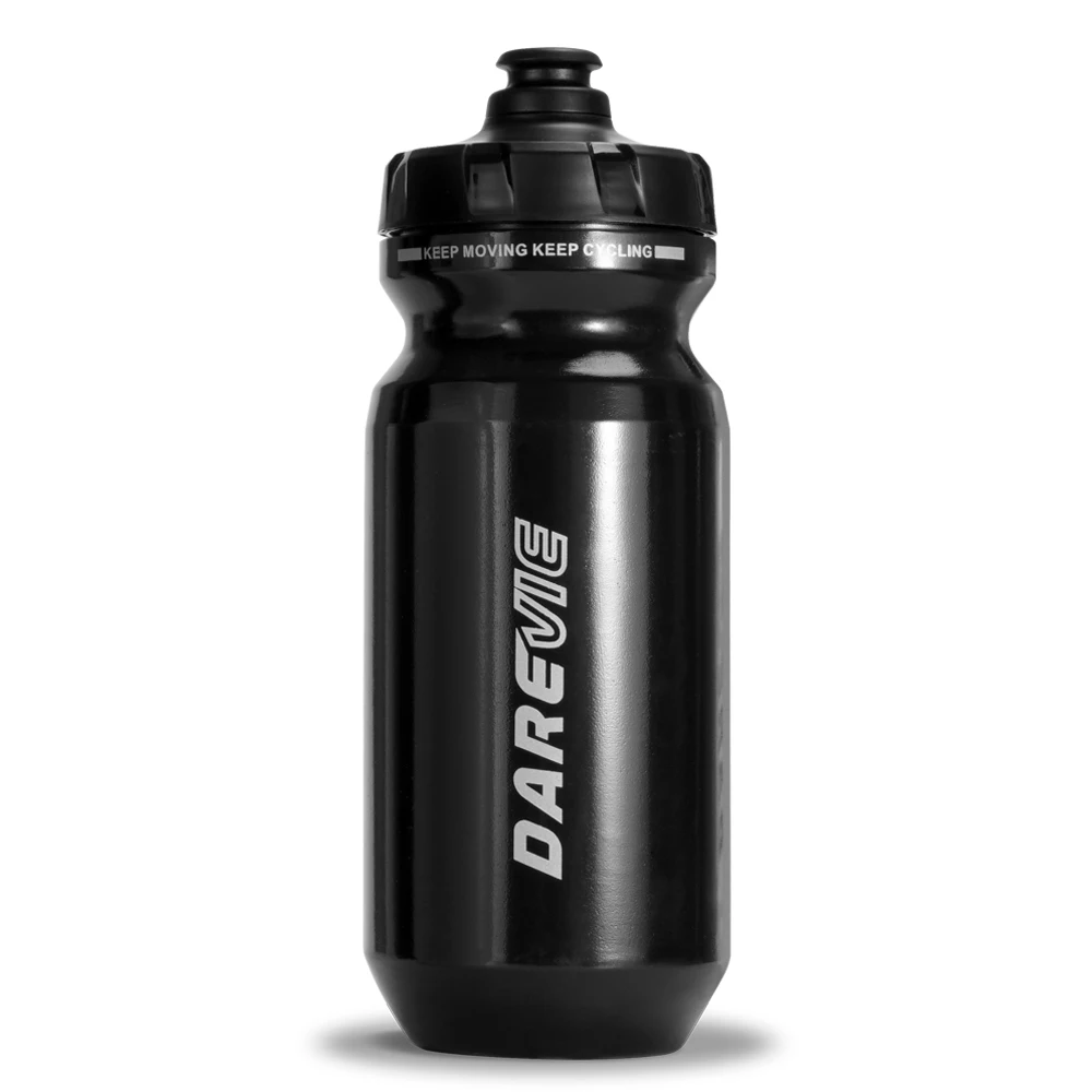 Cycling Water Bottle 600ml BPA Free PP5 Food Grade PP Material Squeezing Quick Drink One Hand Quick Take Anti-slip
