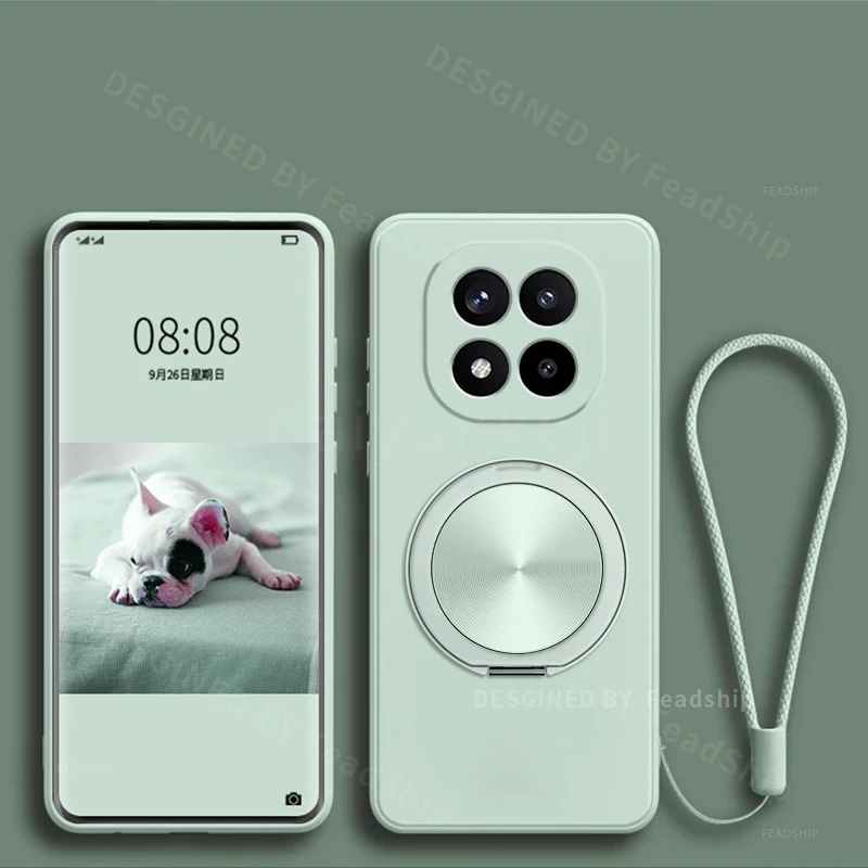 Silicone Phone Case with Magnetic Holder and Bracket