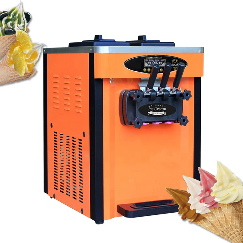 

PBOBP Most Popular Ice Cream Machine Desktop Soft Ice Cream Makers Factory Price Yogurt Ice Cream Machine