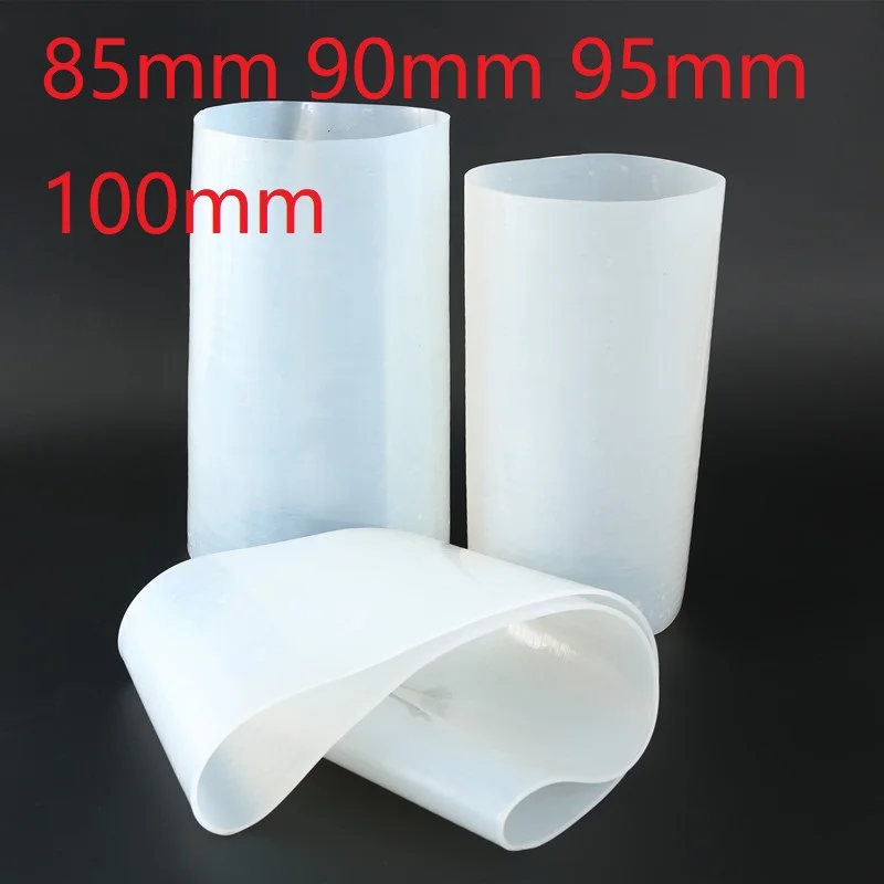 

85mm 90mm 95mm 100mm Large diameter silicone tube flexible hose heat-resistant Tasteless silicone rubber tube flexible coupling