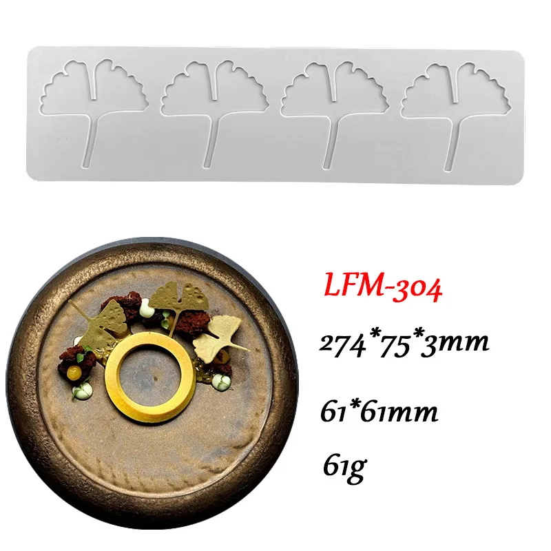 Chinoiserie Pavilion Swan Flower Leaf Lace Silicone Mold DIY Sugar Pad Thin Chocolate C... - SKU FLSM2153 - UGI Packaging