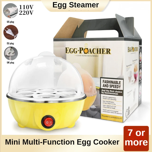 Omelette Maker Steamer Egg Boiler Household Mini Plug-in Small Frying Pan  Automatic Power off Egg Fantastic Breakfast Appliance - AliExpress