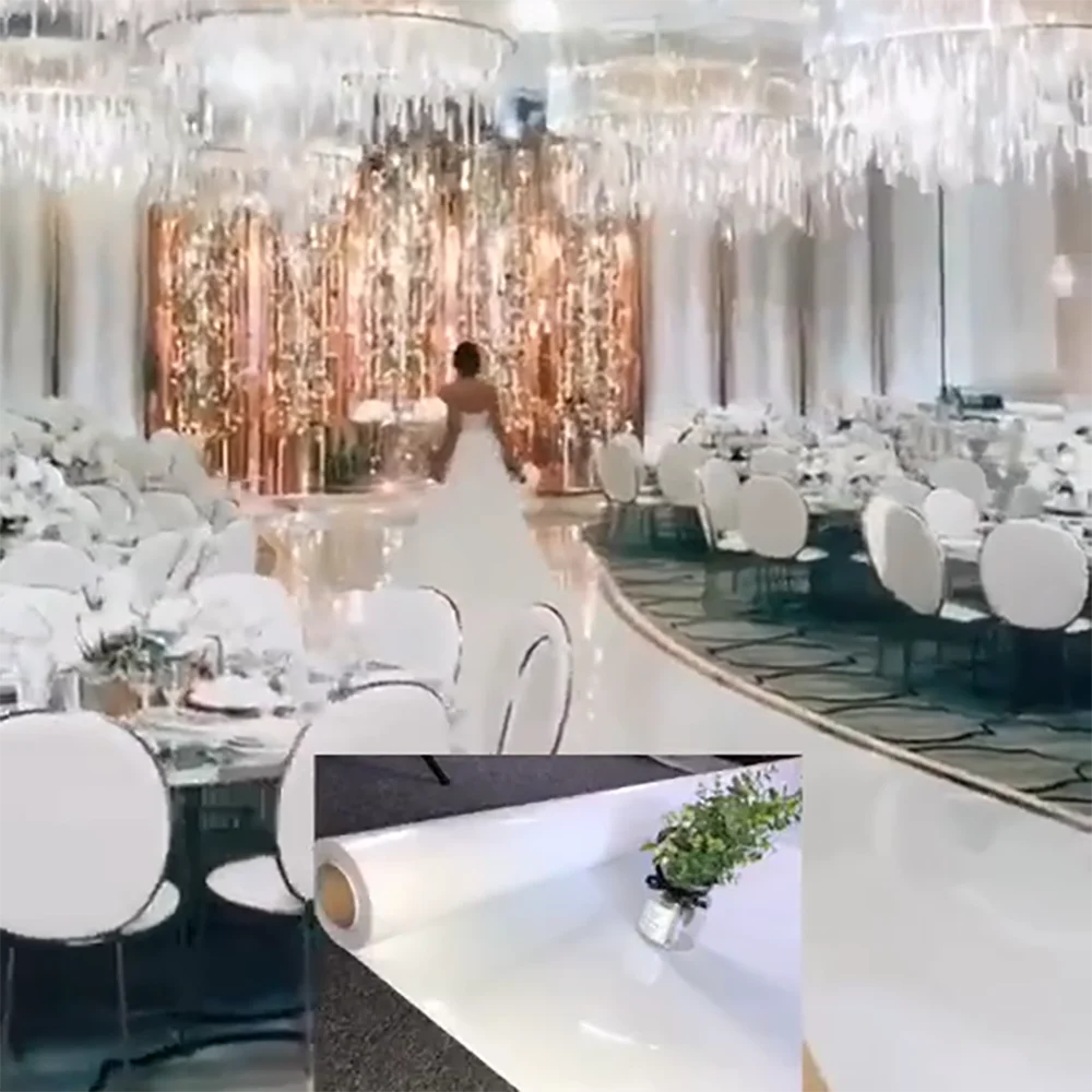 Factory Price Reflection Mirror floor panels Party Decorative dance Silver Gold Walkway Wedding Mirror Carpet