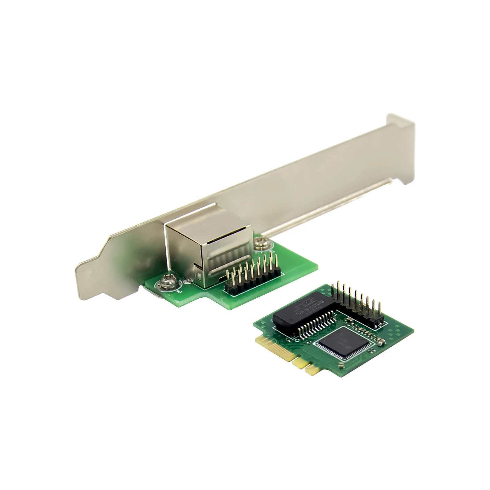Gigabit Mini m2 Akey Placa Lan com Chipconjunto Intel I210 Porta Chave a Mais e Placa de Rede M.2 1000m Adaptador 210 Chip - Imagem 2