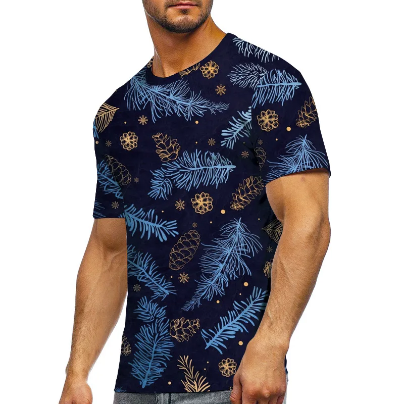 

Men's T-shirt American Flag Print T-shirt Summer Round Neck Cool Oversize Muscle Tshirt Men Customizable Pattern Free Shipping