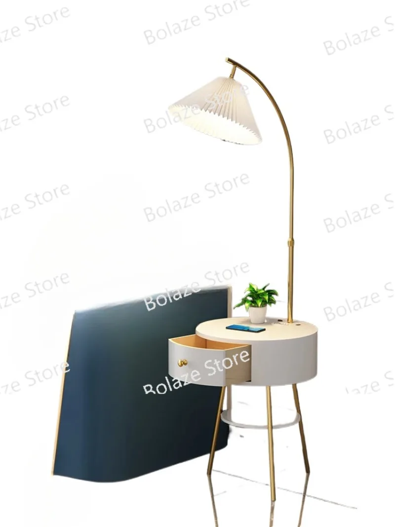 

Sofa, Tea Table, Comprehensive Bedroom, Bedside Table, Floor Lamp, Pleated Living Room, Light Luxury, Nordic Internet