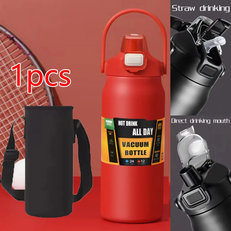 Red with cup bag