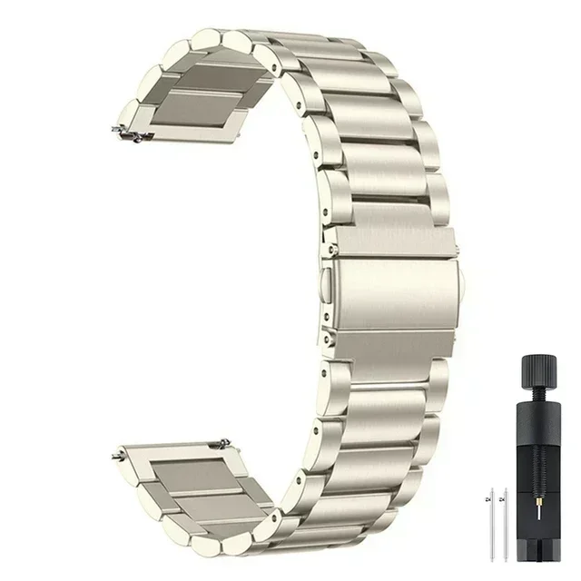 Premium Metal Band - 20mm/22mm Adjustable Strap