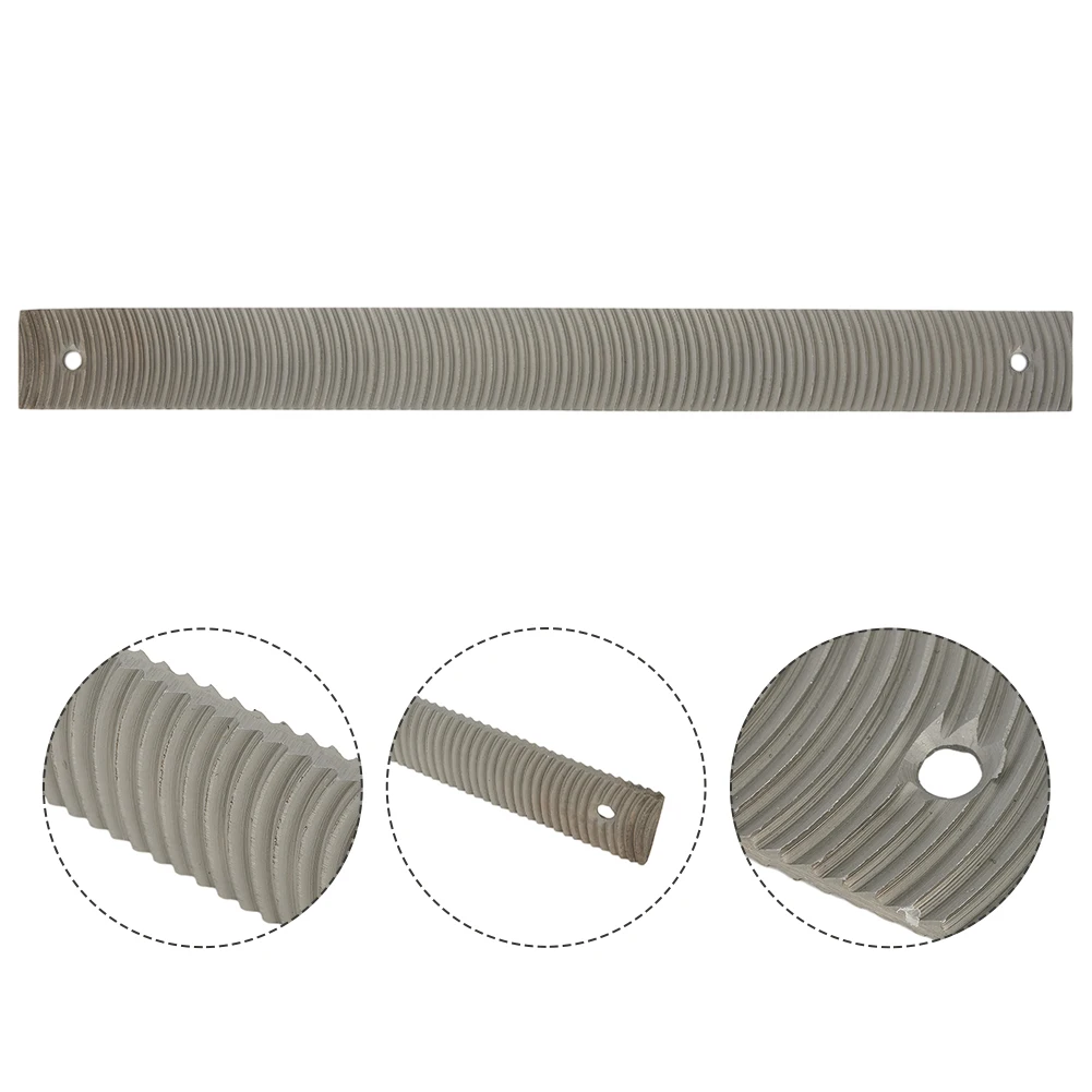 Feile Zähne Feile Heimwerkzeuge Karosserie gebogen Silber Stahl 1 PC 14 Zoll Feilenhalter Polierer Feilen für Sand flach Schön – Detail 19