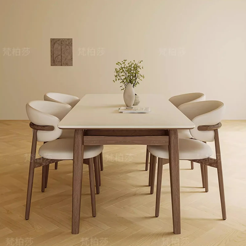 

Modern Simplicity Dining Table Set Living Room Design Italian Kitchen Table Coffee Home Moveis Para Cozinha Luxury Furniture
