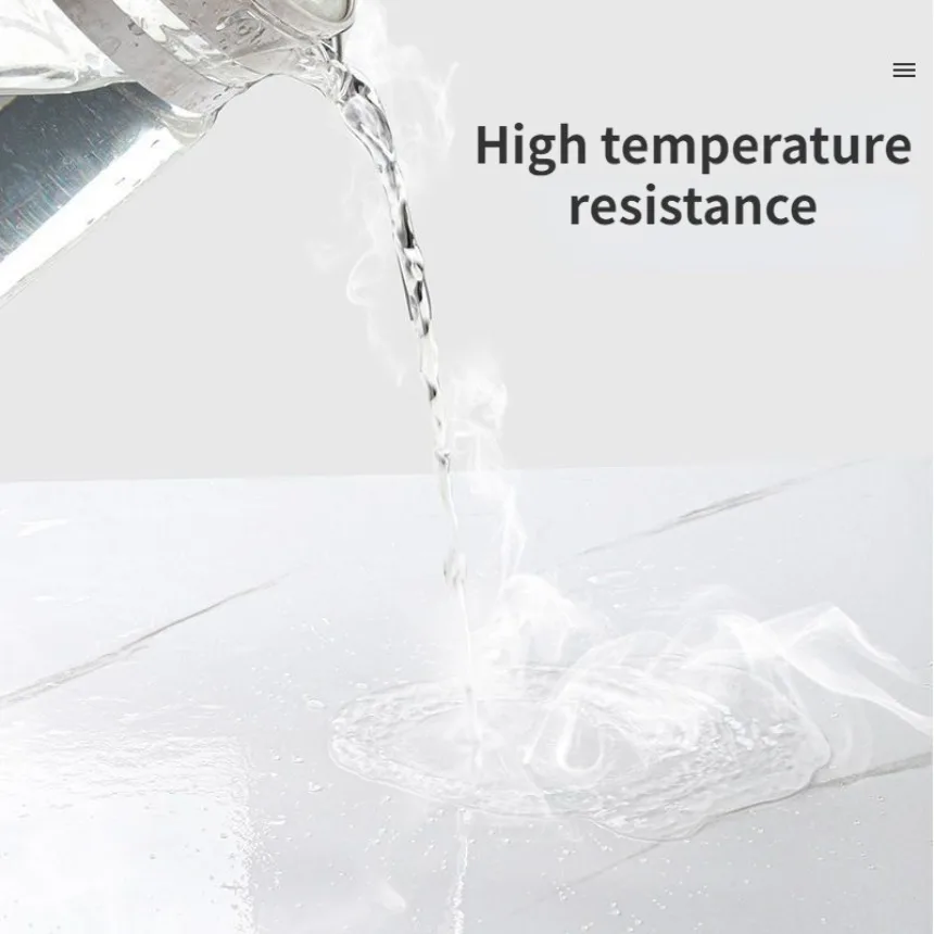 데스크탑 욕실용 자체 접착 대리석 스티커, 방수 벽지, 내유성 주방 벽 포일, 곰팡이 방지 스티커, 80cm X 10m