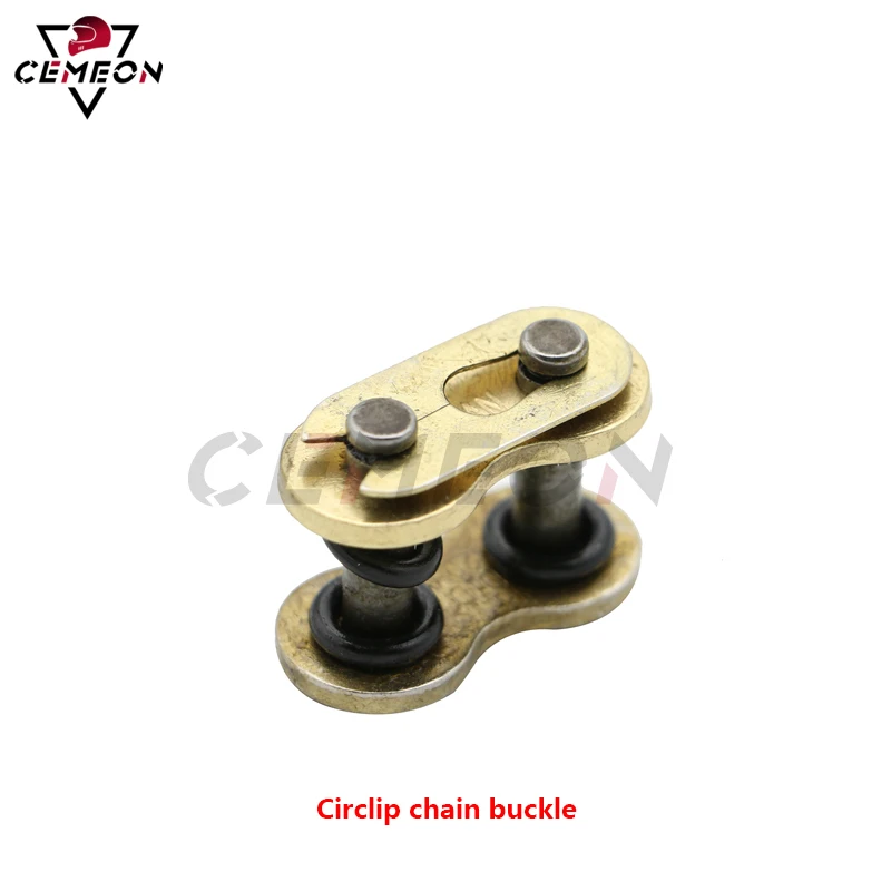 Пряжка для цепи мотоцикла Honda Yamaha Kawasaki Suzuk 428520525530 O тип толстое масляное уплотнение цепь замок Кольцо Цепь соединение звено цепи (art.: 3920be69642b2) - 3920be69642b2