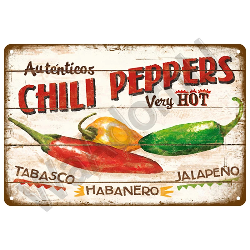 Metal Sign Plaque Wall Art Decor Fast Food Vintage Tin Sign Iron Painting For Party Area Kitchen Shop Restaurant Cafe Diner Bar