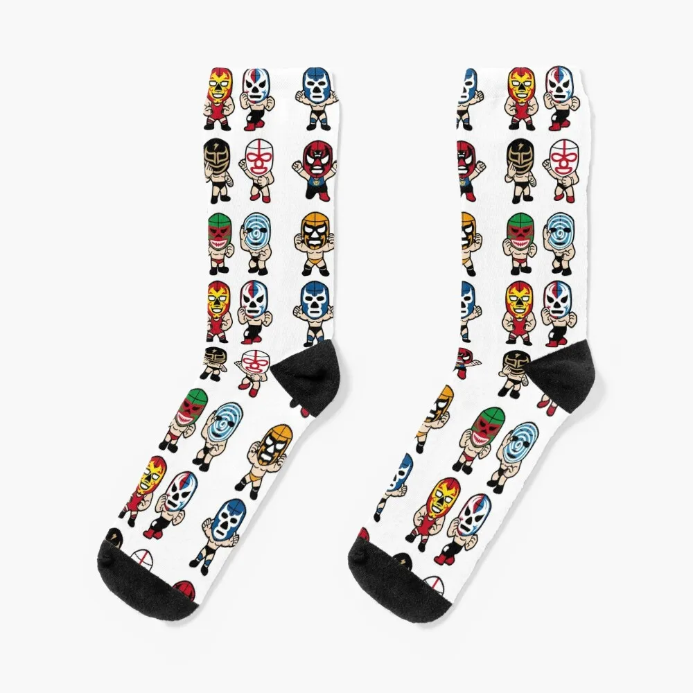 

LUCHADOR nueve Socks christmas gift christmas gifts Women Socks Men's
