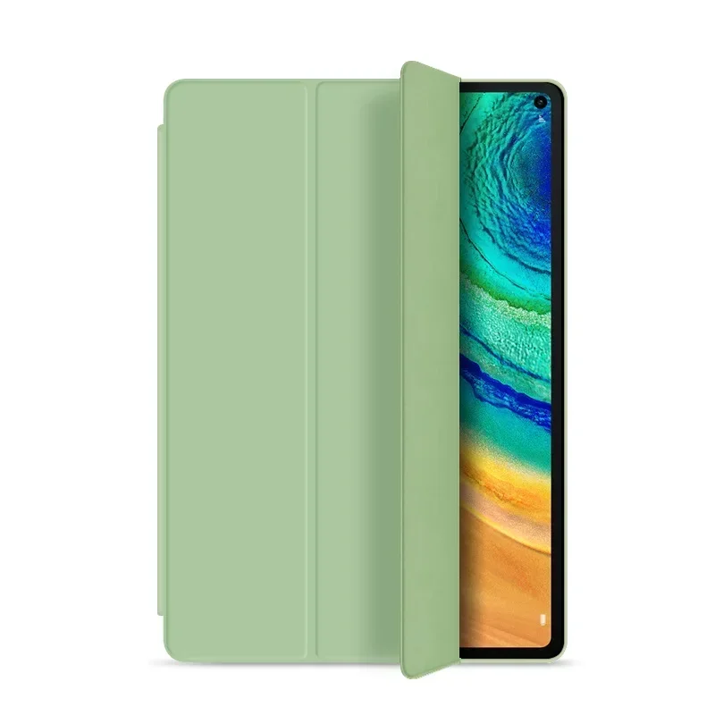 Magnetic Soft Silicone Smart Sleep/Wake Tablet Case Cover
