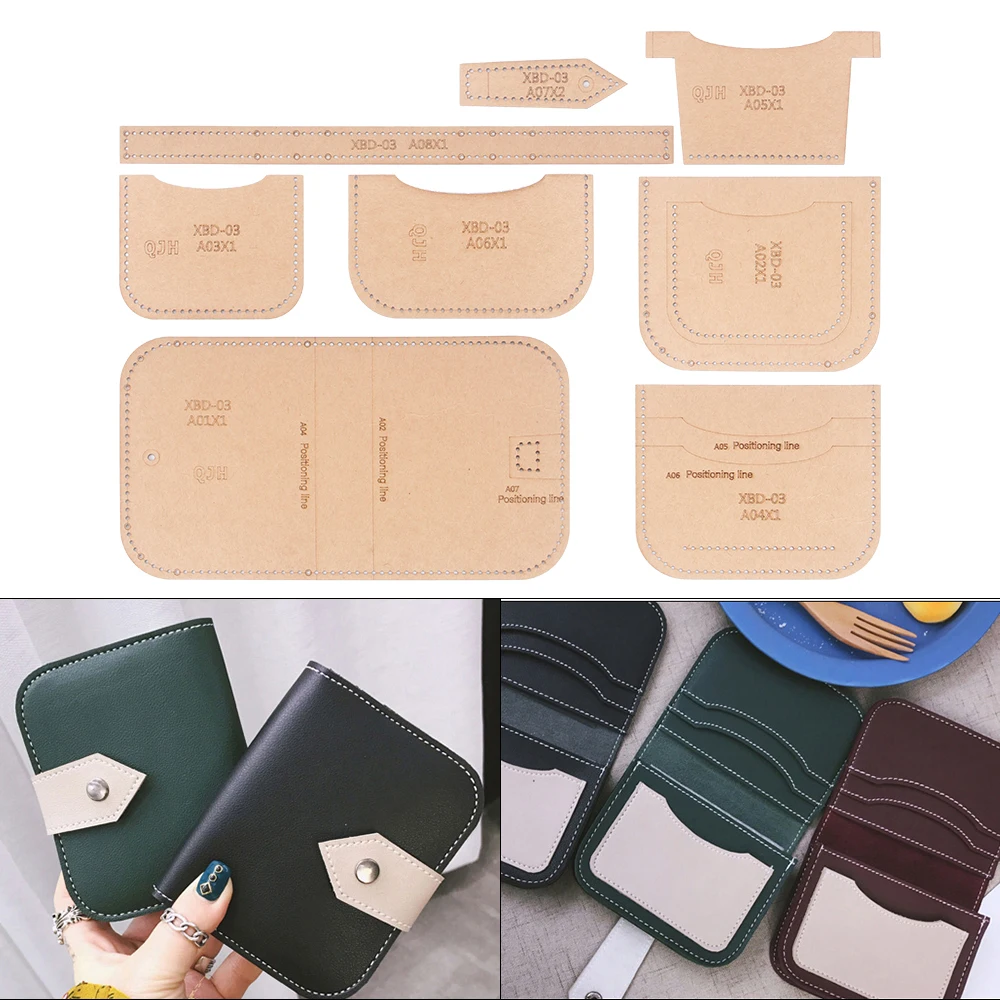 Diy Sewing Hard Kraft Pattern Leather Template Bag,Paper Acrylic Stencil  Template Sewing,Leather Patterns Templates For Handbag - AliExpress