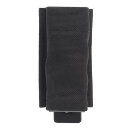 FAST 9MM Tactical MOLLE Magazine Pouch with Quick Release Kydex Insert (Black single pouch)