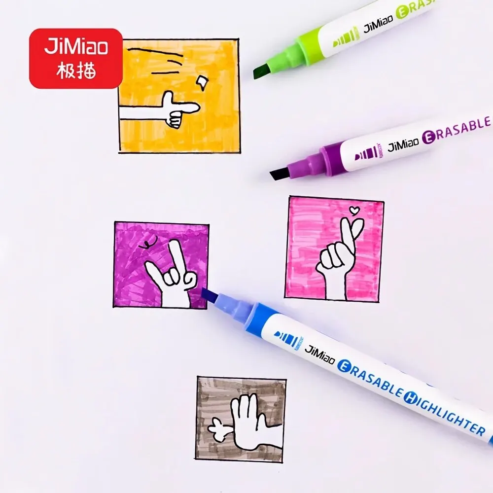 Erasable Double Headed10 Colors Highlighter Marking Pen Set for Students to Use Colored Handheld Pen to Roughly Mark Key Points highlighter marker highlighter pen marker pen