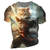 Samurai Warrior Cat T-Shirts 6