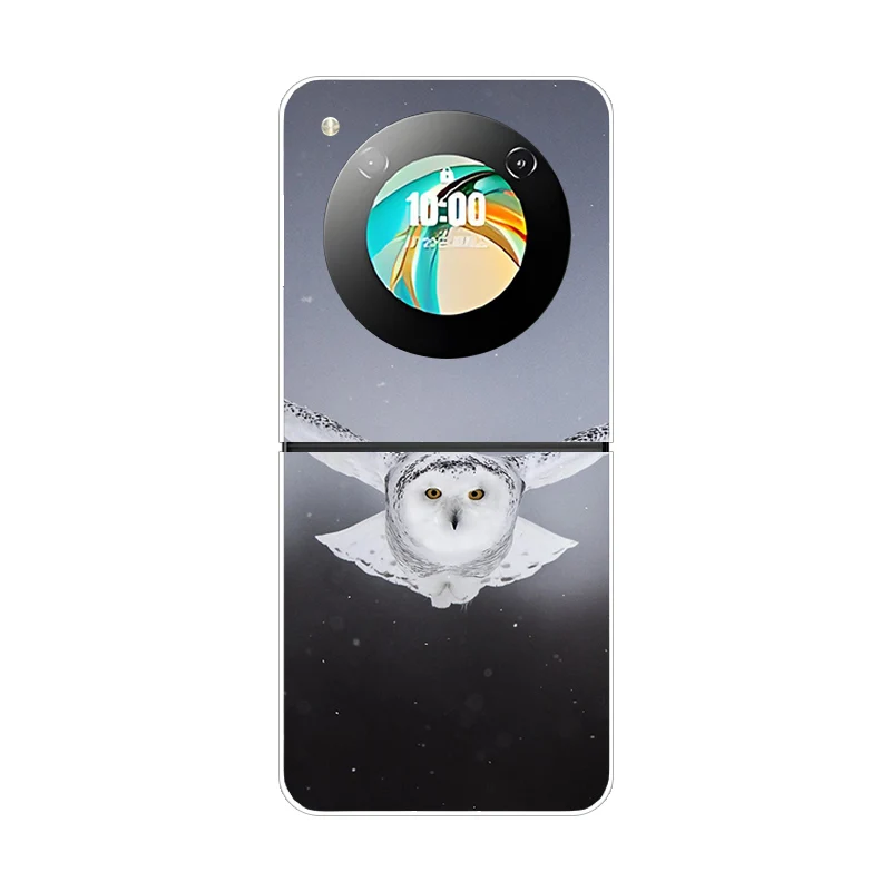 Stylish Animal Pattern Protective Transparent Phone Case - Hard Shell Cover