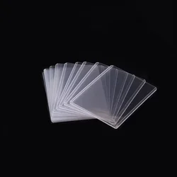 Clear Protective Trading Card Holder - Hard Plastic Sleeves (10 Clear)