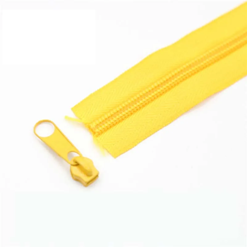 Sewing Nylon Coil Roll with Slider Pull Zippers, DIY Sewing Clothing Bag, Garment Accessories, 5 #, 20m, Wholesale