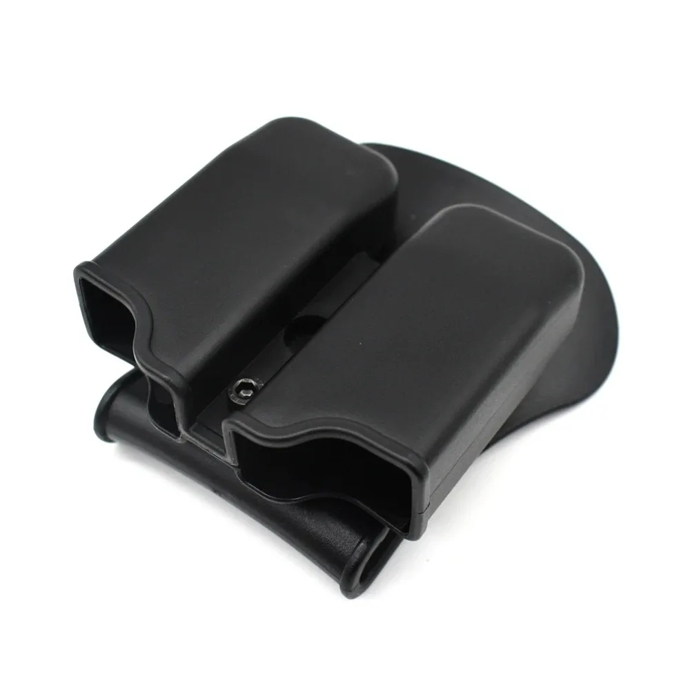 Tactical Pistol Double Magazine Pouch 9mm Mag Holder For Glock 17 19 M9 92