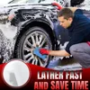 1-20PCS car waxing sponge Car detail waxing care pad Microfiber rectangular cleaning and polishing sponge car cleaning tools 2