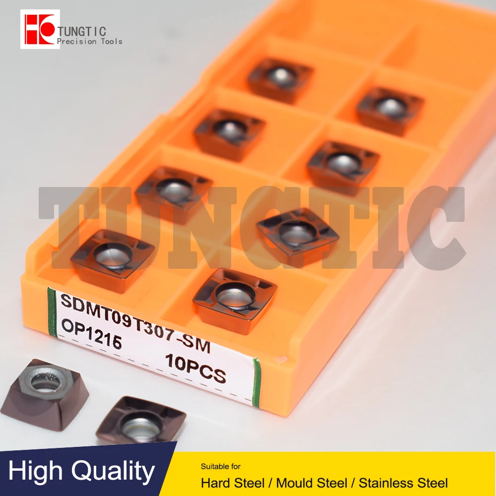 

SDMT09T307-SM OP1215 CNC Insert Lathe Cutting Tool Lathe Machining Metal Turning Tools SDMT09T307 SDMT 09T307