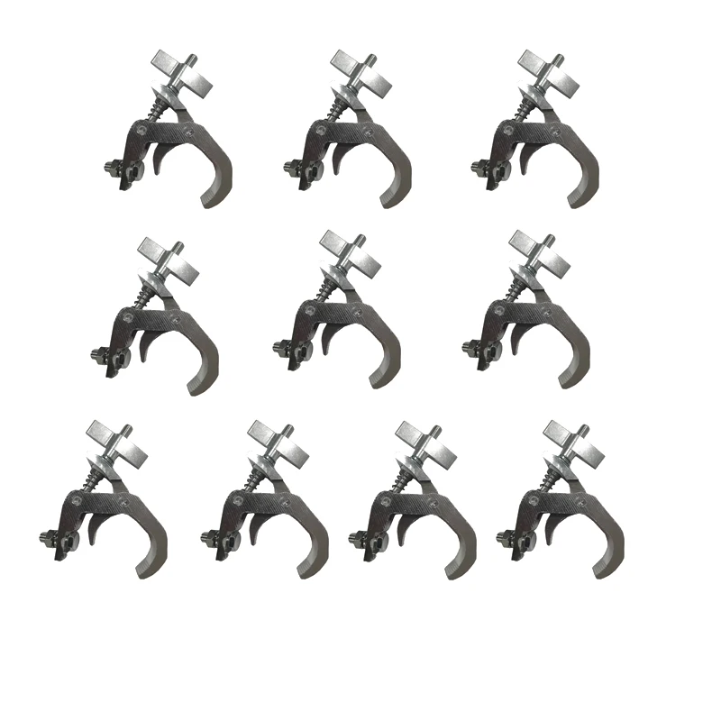10 teile/los Heavy Duty Premium Pro Truss Clamp Bühne Lichter Clamp Fit 40-60mm von Rohre Für Moving Head bühne beleuchtung Leuchten
