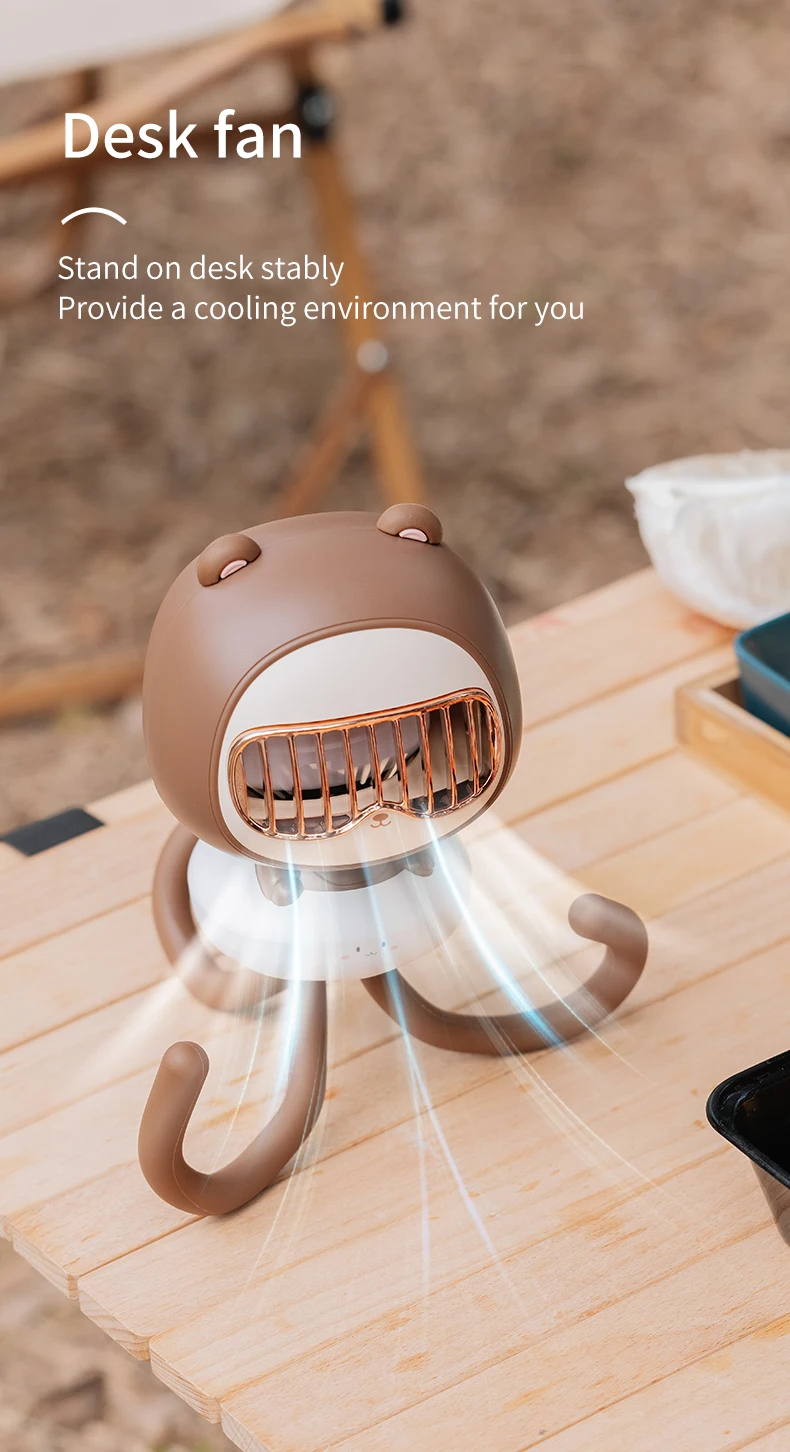 Rechargeable Mini Stroller Fan