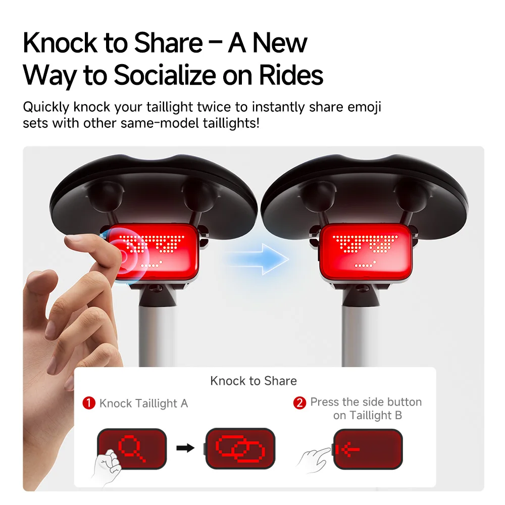 iGPSPORT SRmini レーダーテールライト ET6 スマート