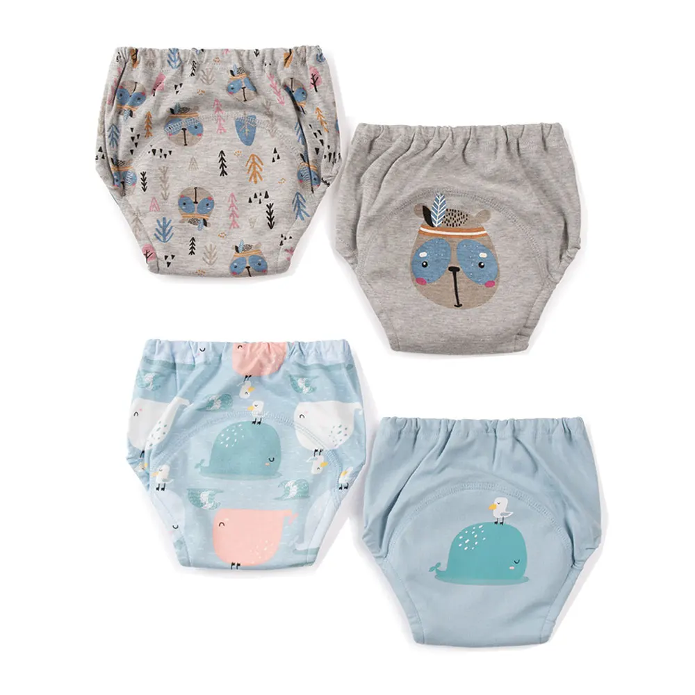 

New Arrival Baby Cotton Cloth Diapers Training Pants Reusable Diapers Baby Nappy Training Pants