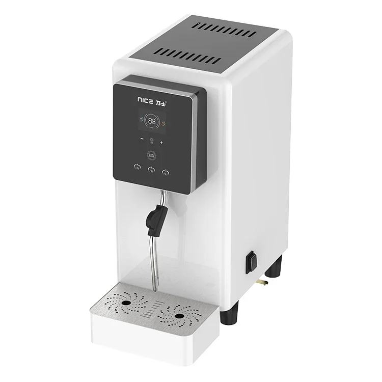 Commercial Automatic Single Head Steam Milk Foam Machine 6L 200V Milk Bubble Steamer Coffee Frother Machine 2