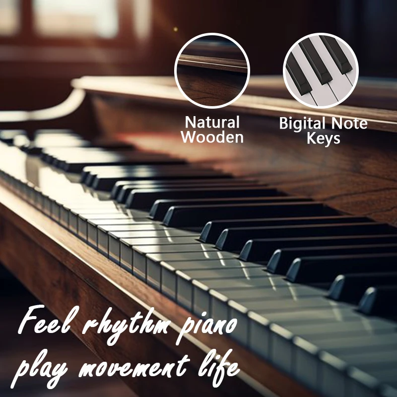 Hot Sale Keyboard Electron Pianos Professional Acoustic Music Instruments 88 Keys Weighted Upright Electronic Digital Piano